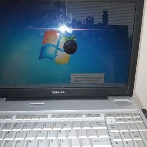 Toshiba 17 inch laptop